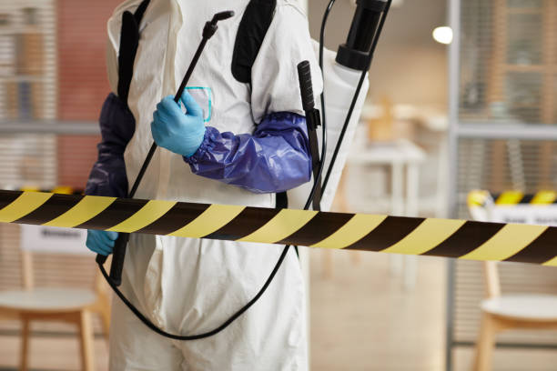 Professional Blood Cleanup technician working in Fullerton, NE